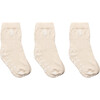 3-Pack Cotton Socks, Shell - Socks - 1 - thumbnail