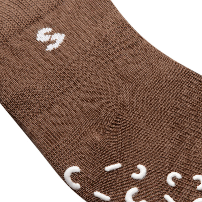 3-Pack Cotton Socks, Wood