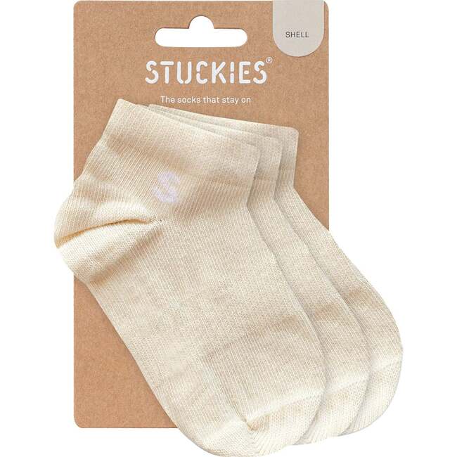 3-Pack Sneaker Socks, Shell - Socks - 4