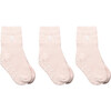 3-Pack Cotton Socks, Rose - Socks - 1 - thumbnail
