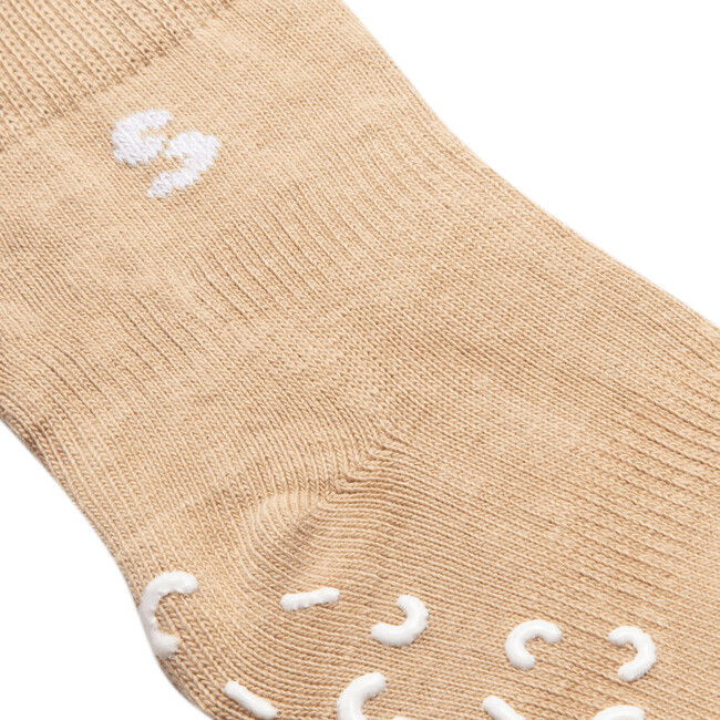 3-Pack Cotton Socks, Sand