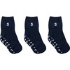 3-Pack Cotton Socks, Moon - Socks - 1 - thumbnail