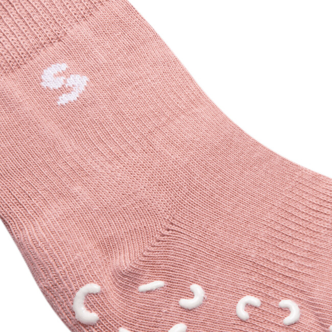 3-Pack Cotton Socks, Dusty Coral