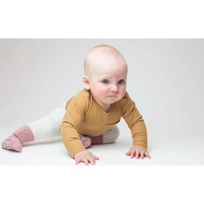 Cotton Socks, Dusty Coral - Socks - 5