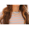 Rosie Necklace, Pink - Necklaces - 2 - thumbnail