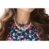 Rosie Necklace, Pink - Necklaces - 4 - thumbnail