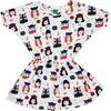 Dress Vikings, White - Dresses - 1 - thumbnail