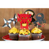 Ninja Cupcake Kit, Multi - Decorations - 2