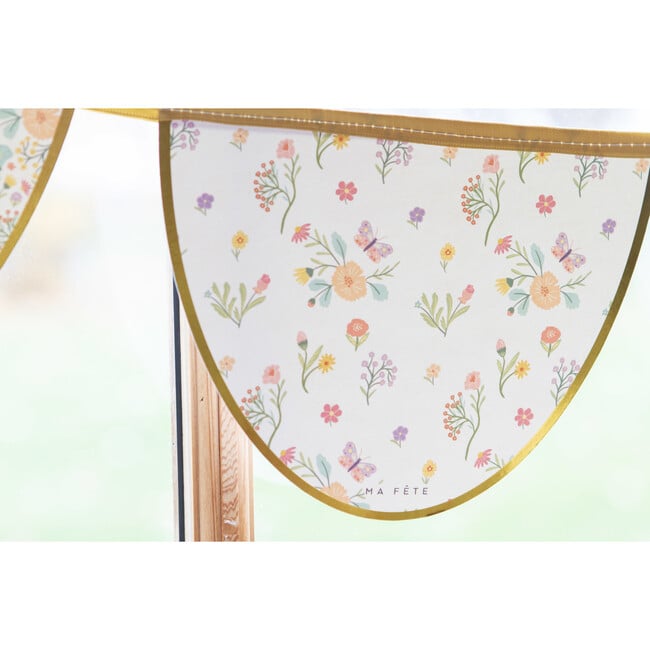 Tea Party Garland, Flowers Pattern - Garlands - 6