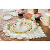 Tea Party Dessert Plates, Pink & Beige - Tableware - 4