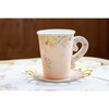 Tea Party Cups and Saucers Set, Pink & Beige - Drinkware - 4