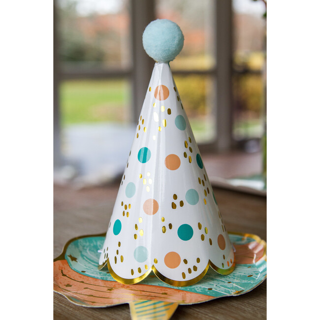 Fun Fair Party Hats, Polka Dots - Party Accessories - 5