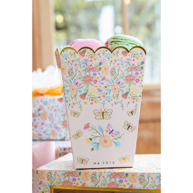 Tea Pary Treat Holders, Pink - Favors - 6