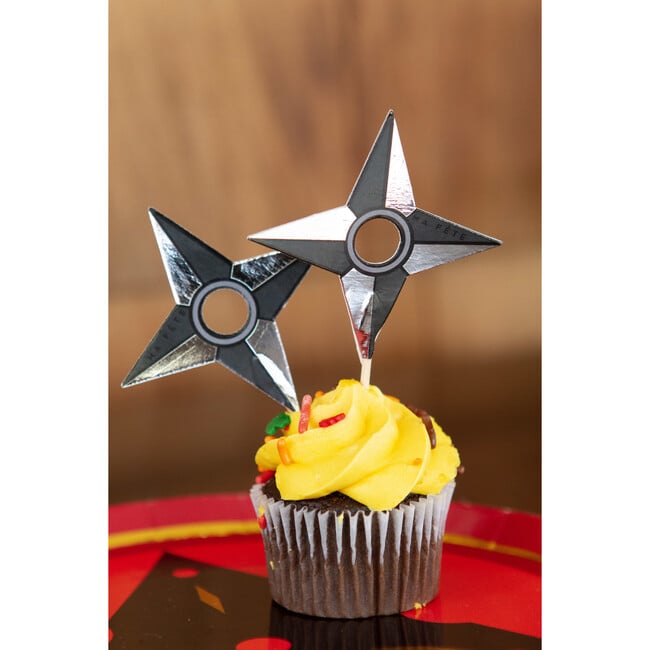 Ninja Cupcake Kit, Multi - Decorations - 5