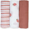 Receiving Blanket, Strawberries (Pack of 3) - Blankets - 1 - thumbnail