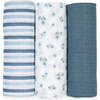 Receiving Blanket, Blueberries (Pack of 3) - Blankets - 2