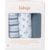 Receiving Blanket, Blueberries (Pack of 3) - Blankets - 4