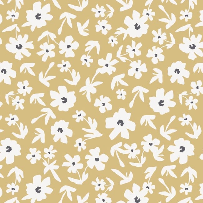 Crib Sheet, Yellow Wildflowers - Crib Sheets - 2