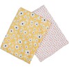 Cotton Muslin Swaddles, Wildflowers/Dots (Pack of 2) - Swaddles - 2