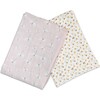 Cotton Muslin Swaddles, Vintage Floral/Dragonfly (Pack of 2) - Swaddles - 2