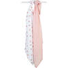 Cotton Muslin Swaddles, Strawberries/Ballet Slipper (Pack of 2) - Swaddles - 8