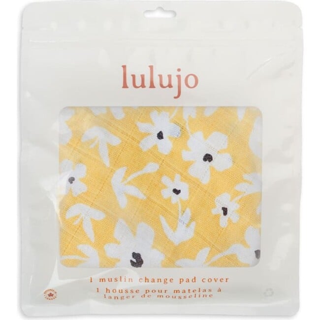 Change Pad, Yellow Wildflowers - Changing Pads - 3