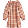 Hannah Dress, Mauve & Cream Plaid - Dresses - 2