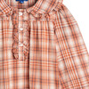 Hannah Dress, Mauve & Cream Plaid - Dresses - 3