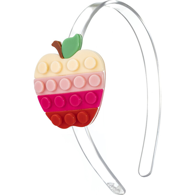 Playful Apple Headband, Pink Shades