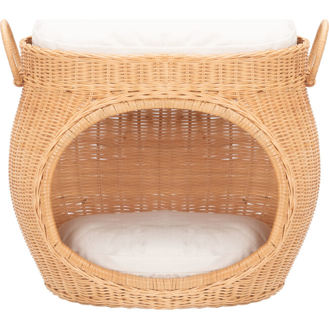 Faati Cat Bed with Cushion, Honey