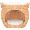 Faati Cat Bed with Cushion, Honey - Pet Beds - 1 - thumbnail