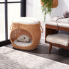 Faati Cat Bed with Cushion, Honey - Pet Beds - 2