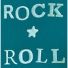 ROCK 'N' ROLL T-shirt, Teal - Tees - 3 - thumbnail