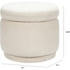 Enoki Storage Ottoman, Ivory Boucle - Ottomans - 6