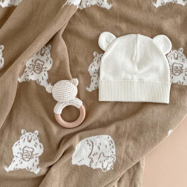 Honey Bear Baby Gift Set - Blankets - 2