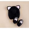 Black Cat Hat and Booties Set - Costume Accessories - 2 - thumbnail