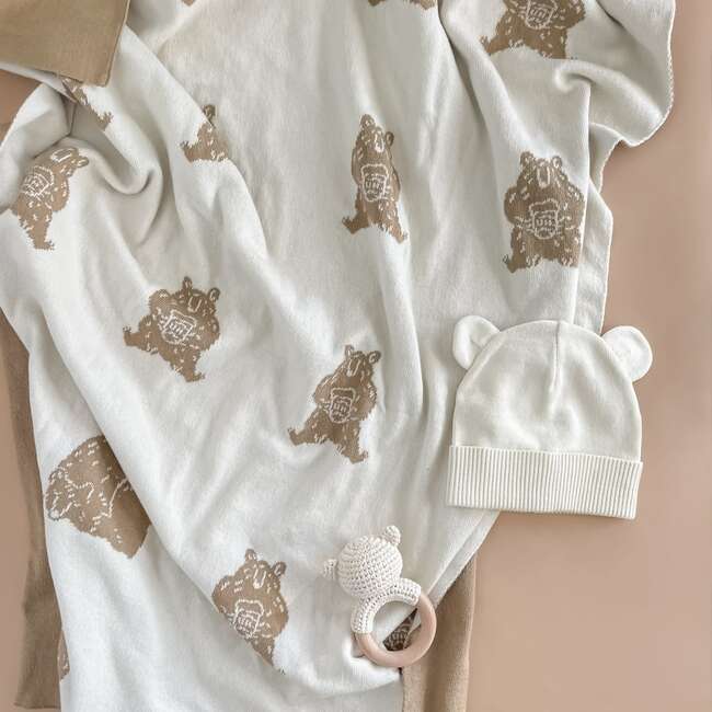 Honey Bear Baby Gift Set - Blankets - 5