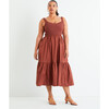 Women's Josephina Dress, Cinnamon - Dresses - 2