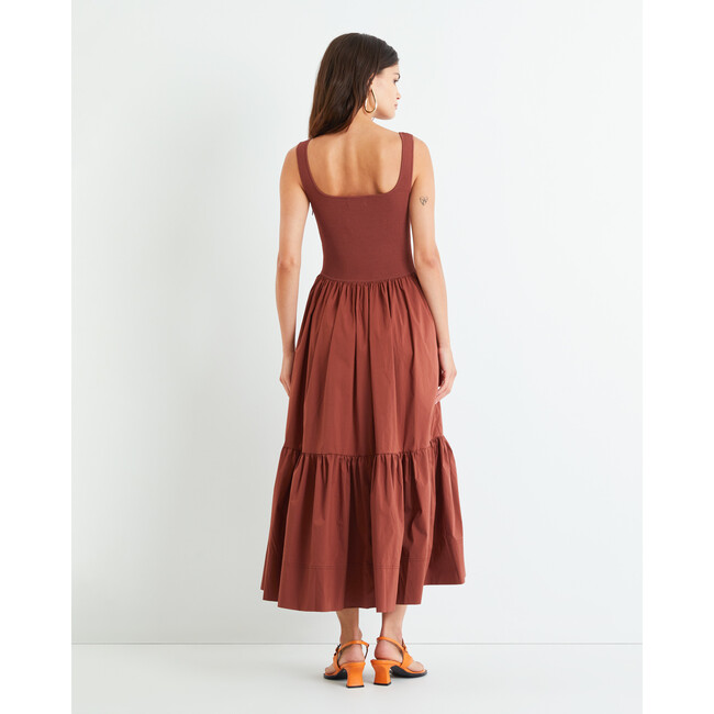 Women's Josephina Dress, Cinnamon - Dresses - 5