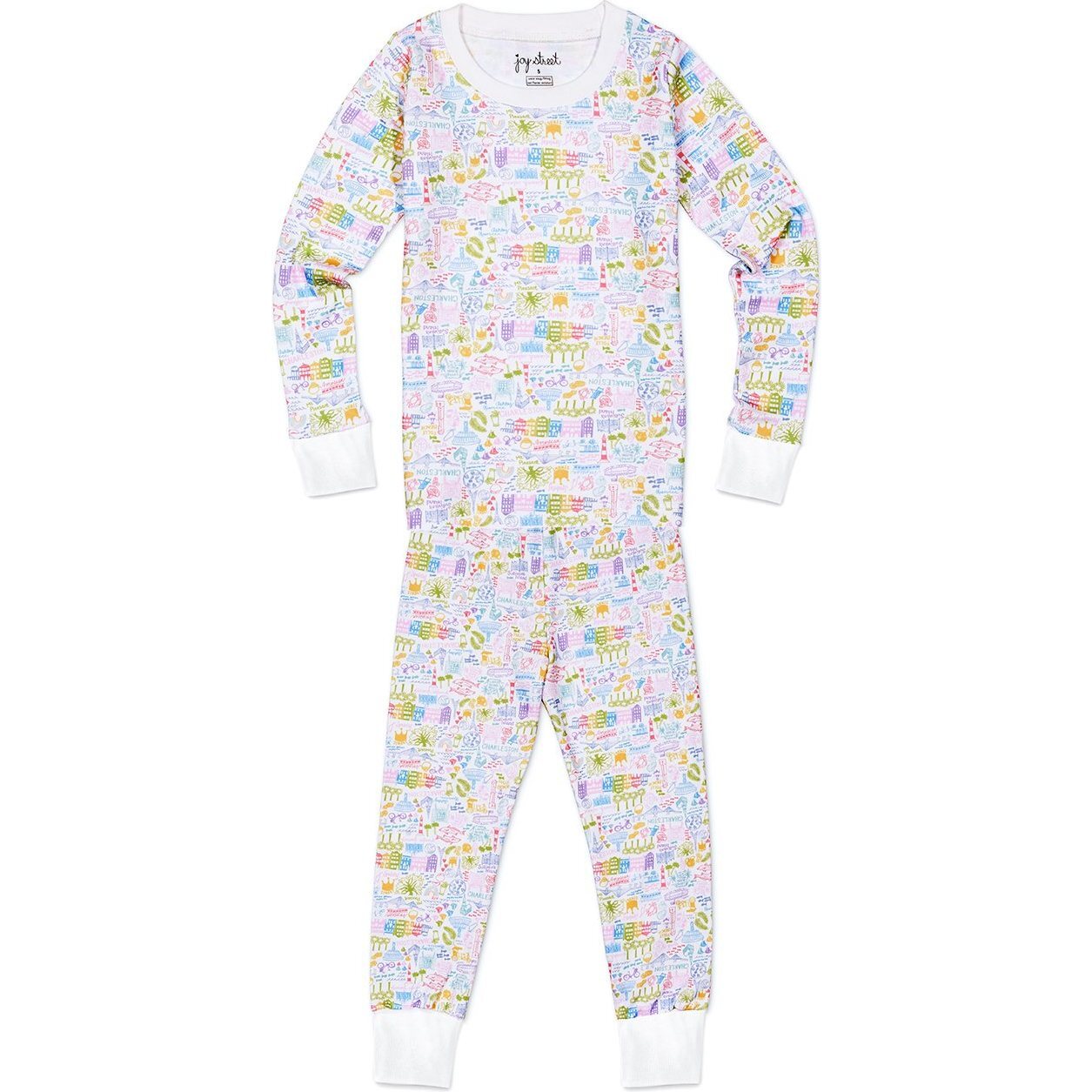 Charleston Two Piece Pajamas, Multi - Pajamas - 1