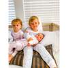 Hamptons Two Piece Pajamas, Pink - Pajamas - 3