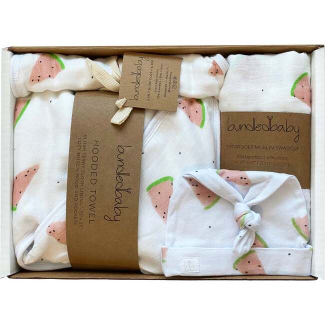Welcome Baby Gift Box, Watermelon - Mixed Apparel Set - 1