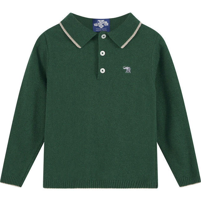 Wilfred Knitted Polo, Green