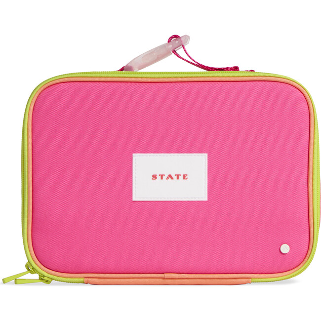Rodgers Lunch Box, Orange/Pink