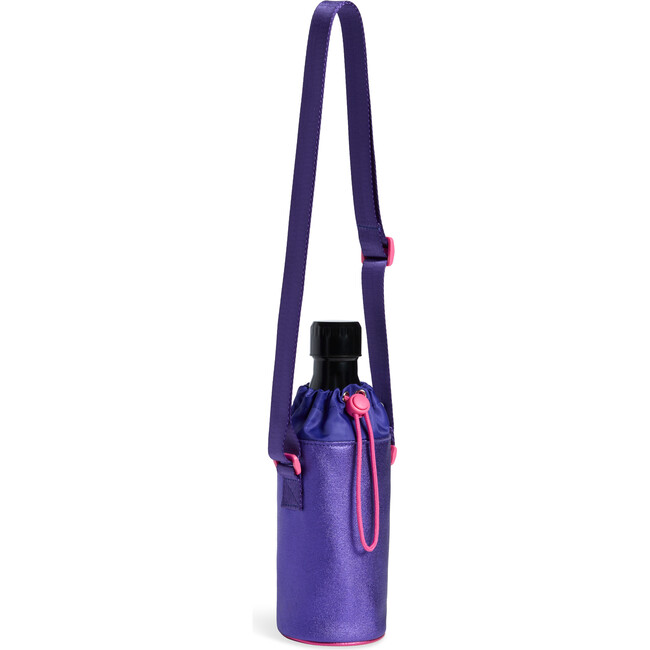 Water Bottle Sling, Purple Multi