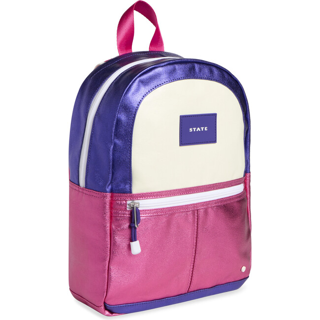 Kane Kids Mini Backpack, Purple/Hot Pink - Backpacks - 3