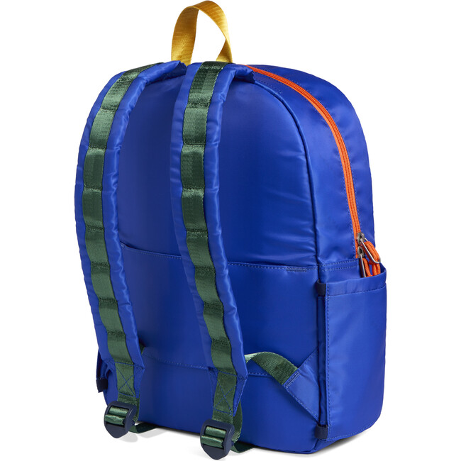 Kane Kids Travel Backpack, Blue Wiggly Puffer - Backpacks - 2