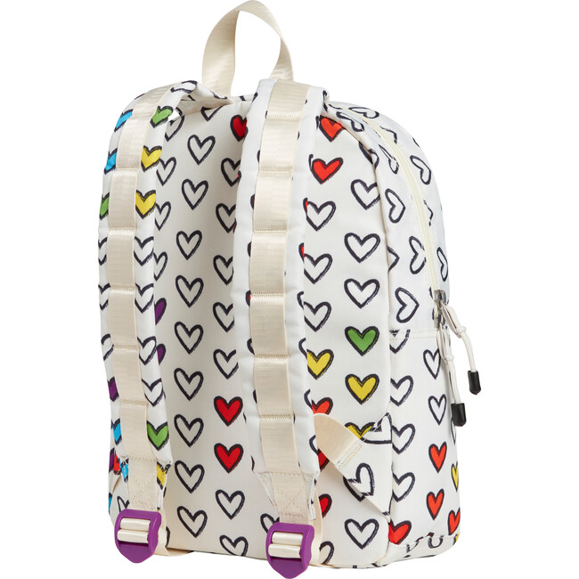 Kane Kids Mini Backpack, Rainbow Hearts