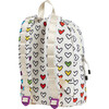 Kane Kids Mini Backpack, Rainbow Hearts - Backpacks - 2