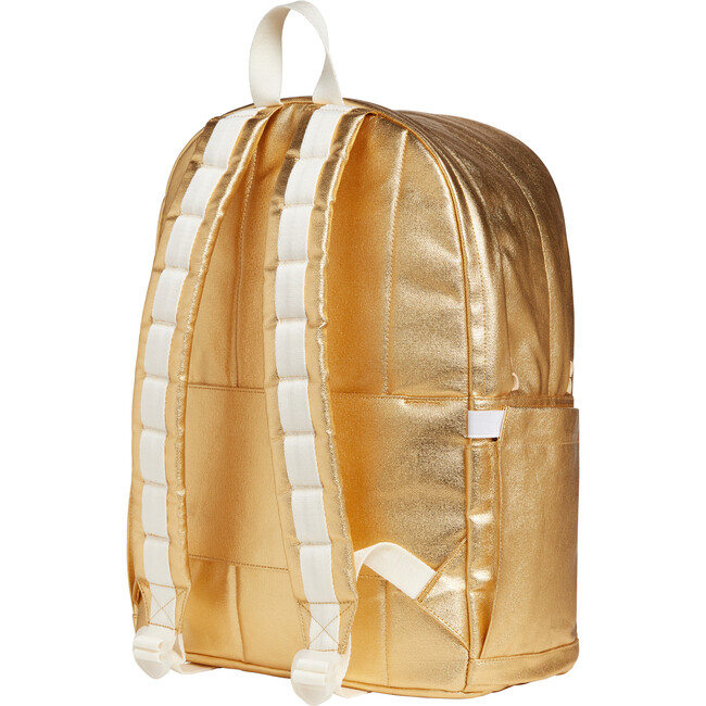 Kane Kids Large Travel Backpack, Gold - Backpacks - 2